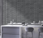 Digital Subway Tiles Code Blend Cosmo Charcoal (300x300mm)