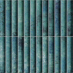 Digital Subway Tiles Code Bumpy Cosmo Forest (300x300mm)