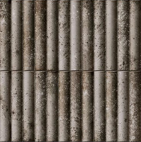 Digital Subway Tiles Code Bumpy Cosmo Gris (300x300mm)