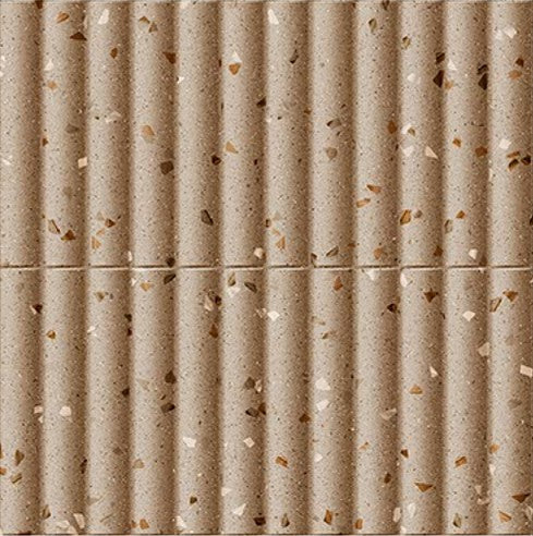 Digital Subway Tiles Code Bumpy Cosmo Wheat (300x300mm)