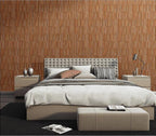 Digital Subway Tiles Code Bumpy Cosmo Garnet (300x300mm)