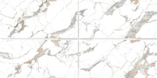 Digital Vitrified Tiles Code Carrara Exotica (600x1200 mm) Glossy