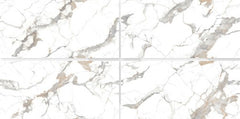 Digital Vitrified Tiles Code Carrara Exotica (600x1200 mm) Glossy