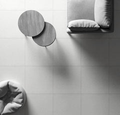 Double Charged Tile Code Classico Pearl White (600x600 mm) Glossy