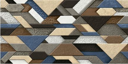 Digital Elevation Tiles Code Crystal 01 (300x600 mm) High Depth