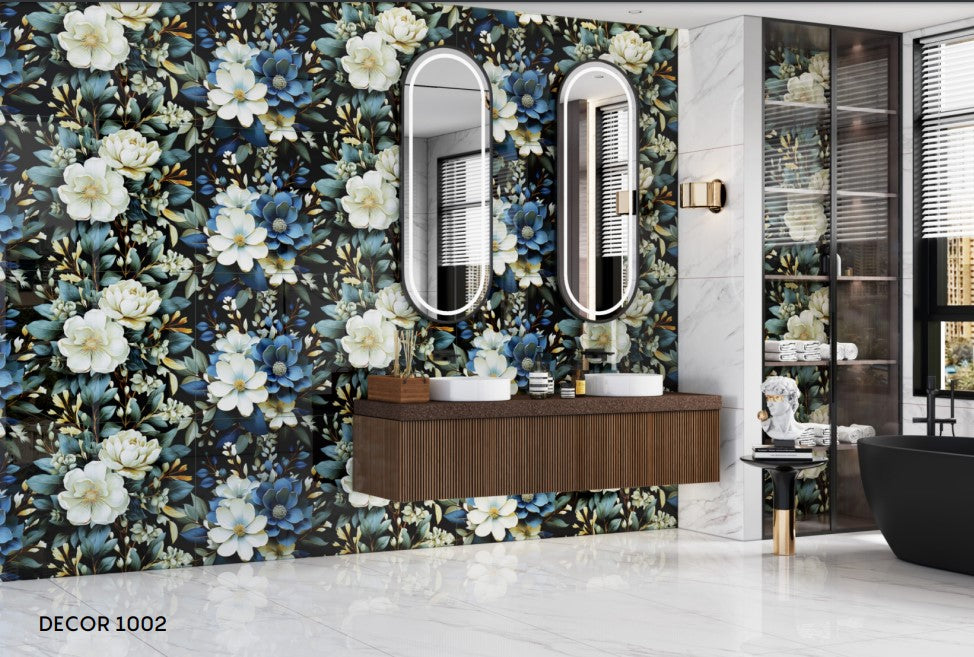 Digital Vitrified Tiles Code Decor 1002 (600x1200 mm) High Glossy