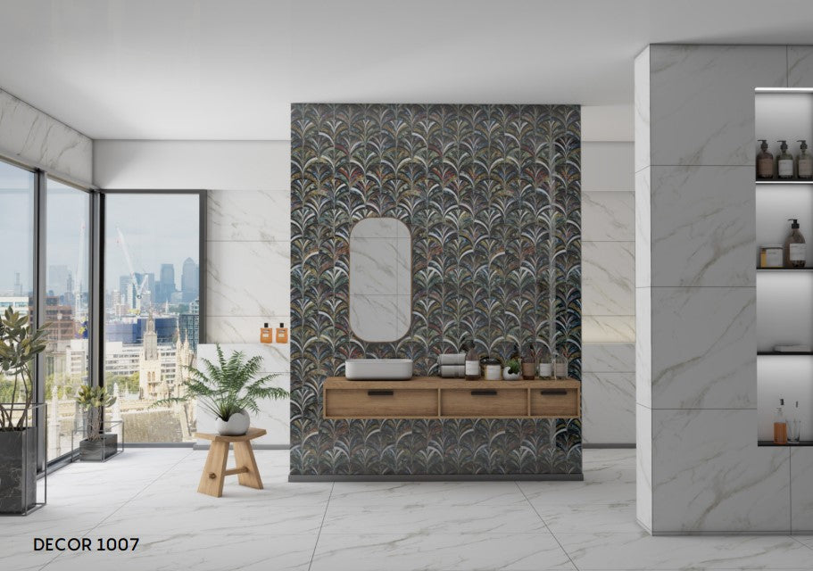 Digital Vitrified Tiles Code Decor 1007 (600x1200 mm) High Glossy