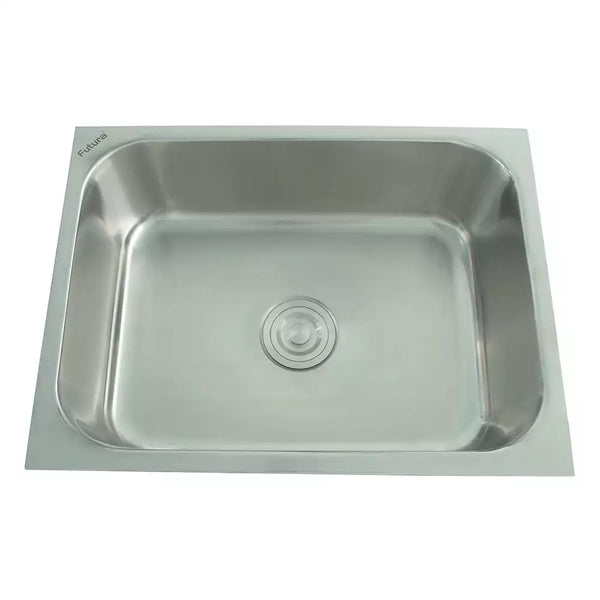 Futura SS Dura Single Bowl Sink Size 21x18 Inch