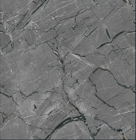 Digital Vitrified Carving Tiles Code Dynamic Grey (600x600 mm) Carving