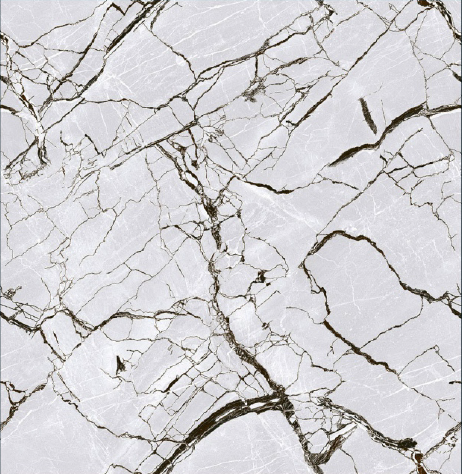 Digital Vitrified Carving Tiles Code Dynamic Silver (600x600 mm) Carving