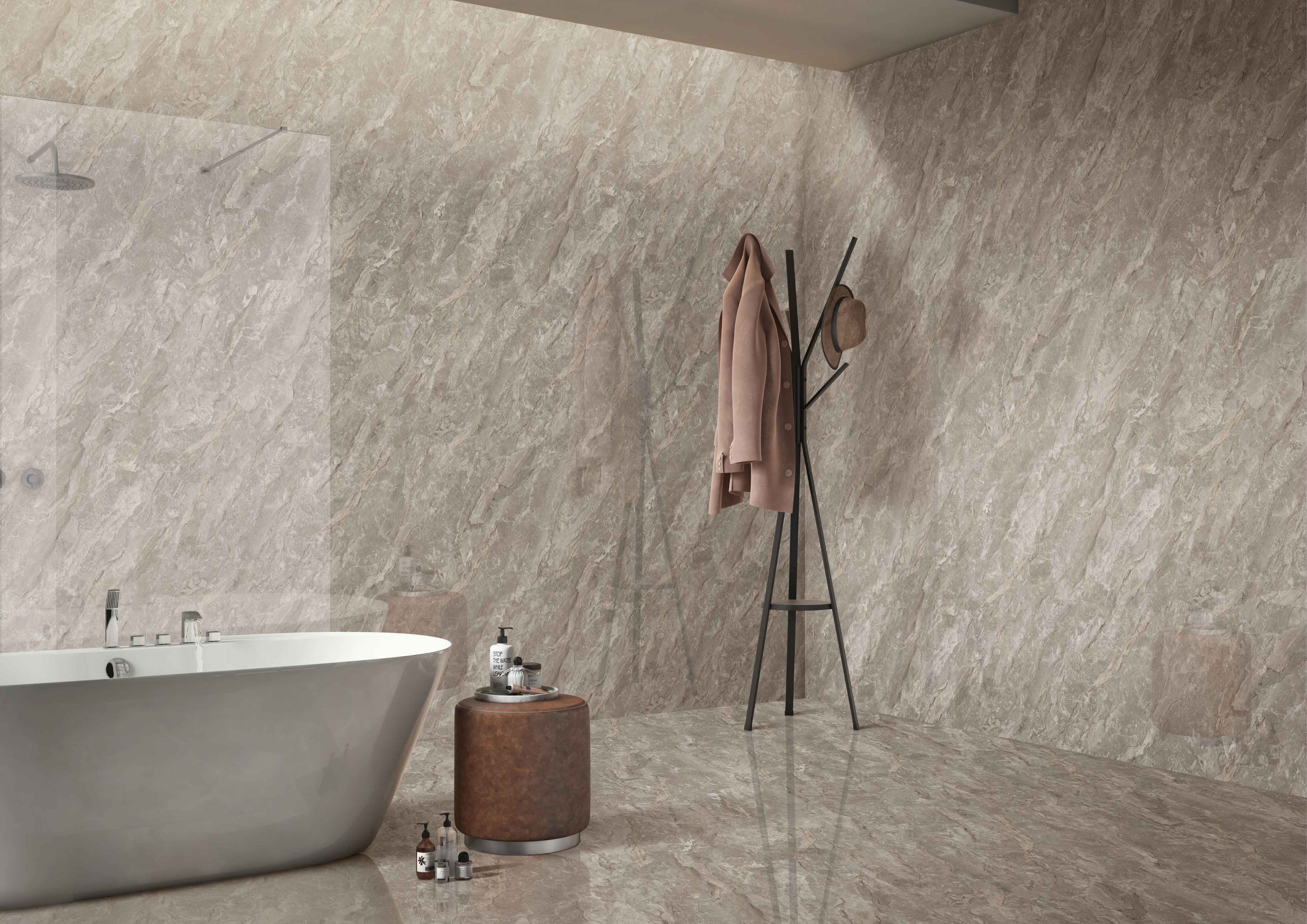 Digital Vitrified Tiles Code Dumas Natural (600x1200 mm) Glossy Endless