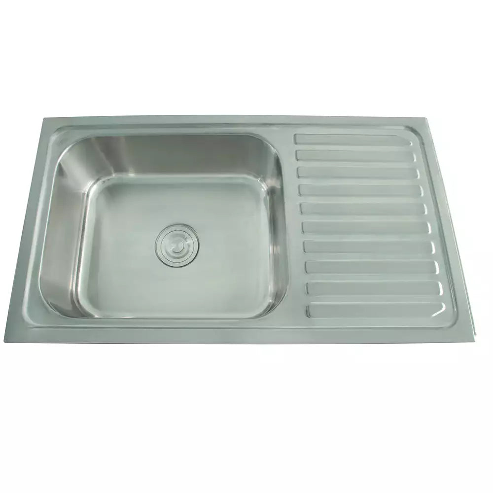 Futura SS Drain Broard Sink 36x20 Inch