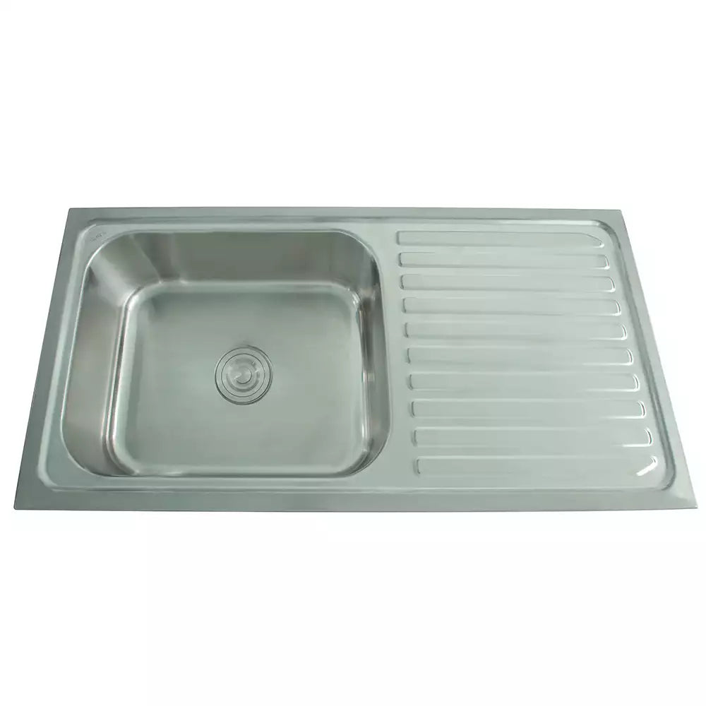 Futura SS Drain Broard Sink 40x20 Inch
