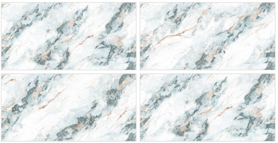 Digital Vitrified Tiles Code Ebiza Azul (600x1200 mm) Carving Endless