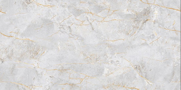 Digital Vitrified Tiles Code Epoque White Endless (600x1200 mm) Glossy