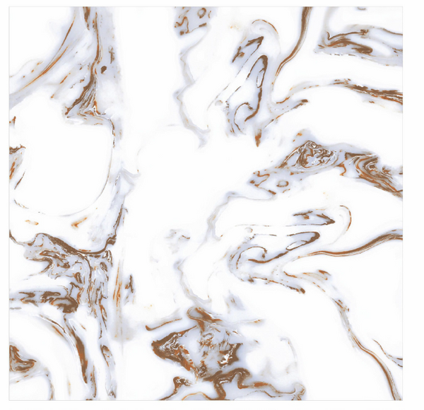 Digital Vitrified Tile Code Foam Blue (600x600 mm) Glossy