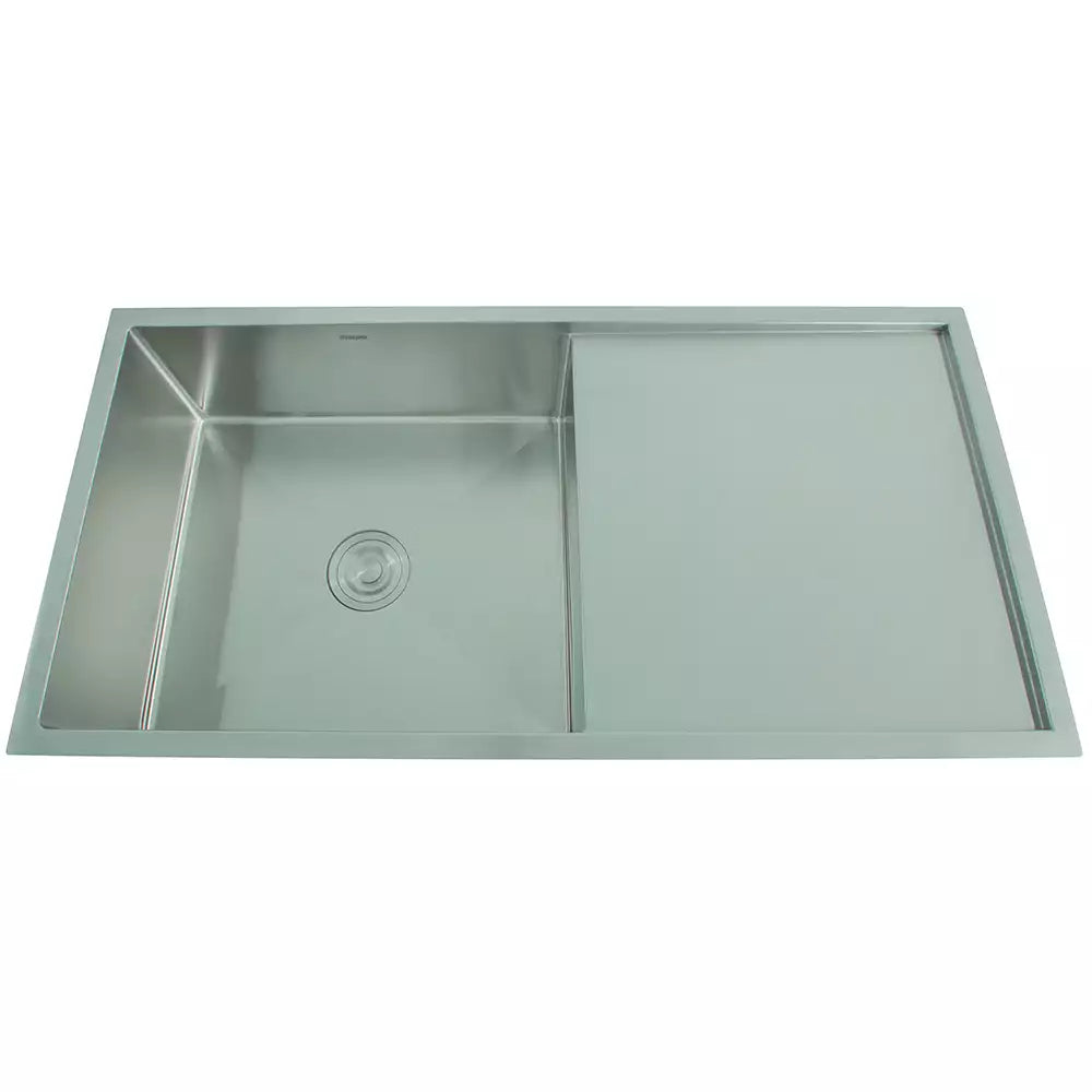 Futura SS Hand Carved Sink 40x20 Inch