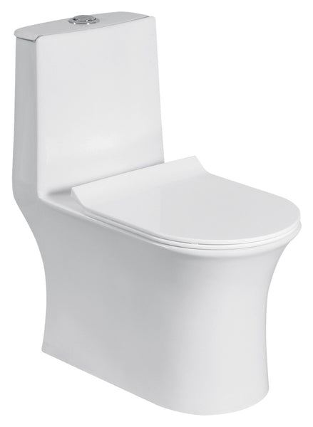 AGL Fuji S Trap One Piece EWC With Soft Close Seat Cover