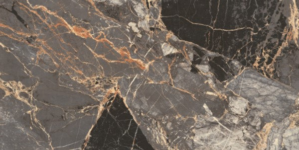 Digital Vitrified Tiles Code Gold Emperador (600x1200 mm) High Glossy