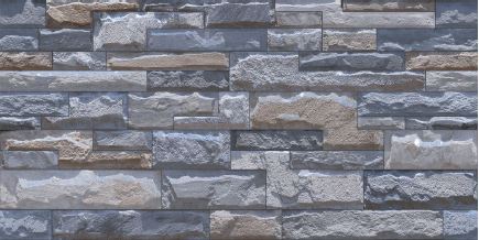 Digital Ceramic Tiles Code Harmony Grey (300x6000 mm) High Depth
