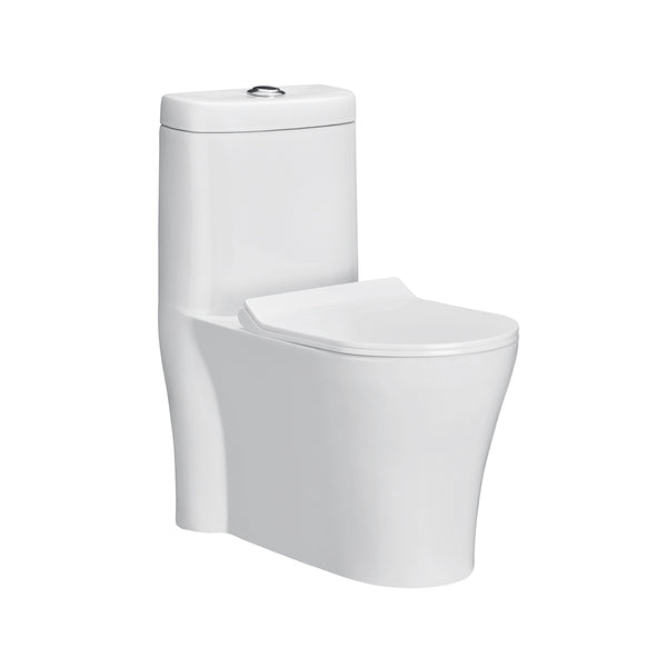 AGL Hygennia S Trap One Piece EWC With Soft Close Seat Cover