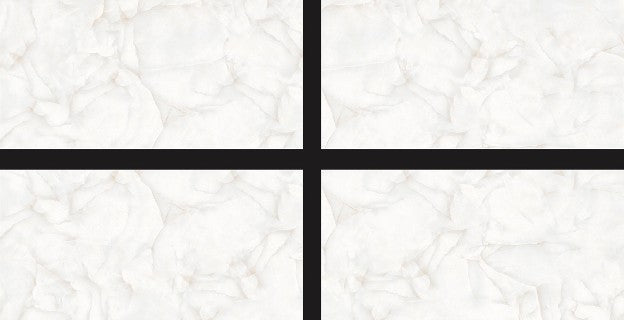 Digital Vitrified Tiles Code Jasper White Endless (600x1200 mm) Glossy