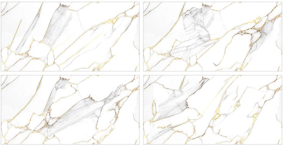 Digital Vitrified Tiles Code Kingsley Gold (600x1200 mm) Carving Endless