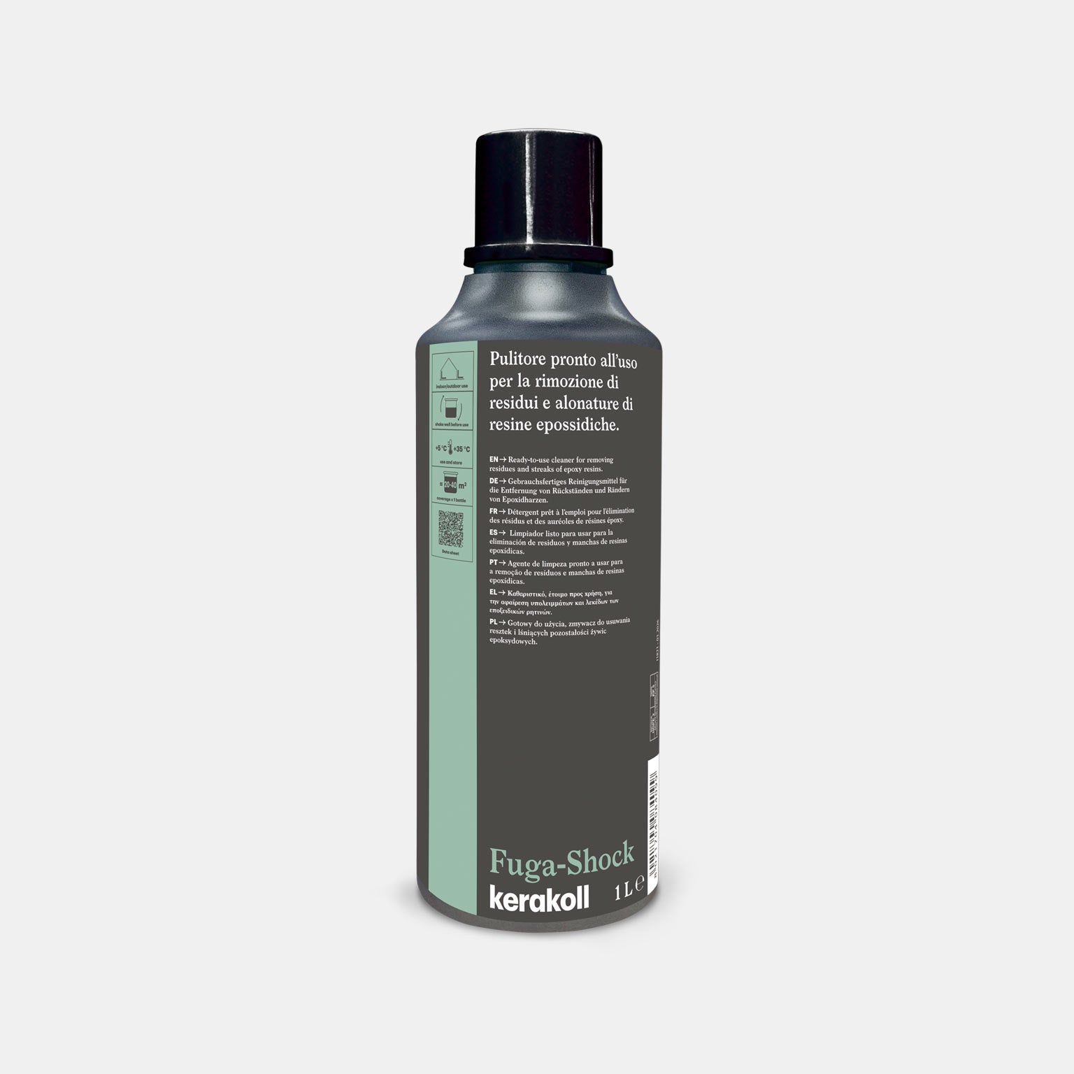 Kerakoll Fuga-Shock Eco Eco-Friendly Tile Grout Cleaner & Residue Remover – 1 Litre