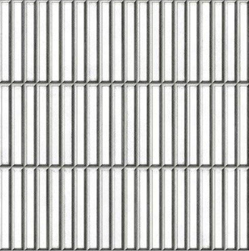 Digital Subway Tiles Code Kitkat Cosmo Bianco (300x300mm)