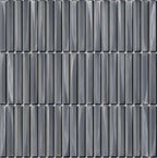 Digital Subway Tiles Code Kitkat Cosmo Black (300x300mm)