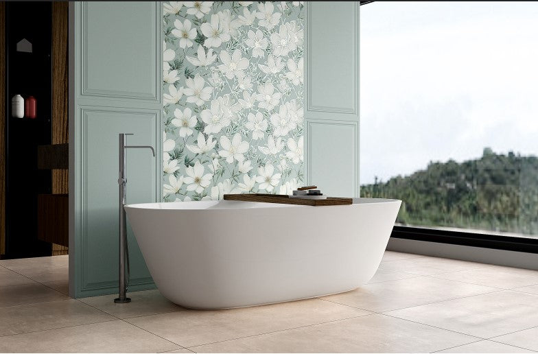 Digital Vitrified Tiles Code Lasa Sky Decor (600x1200 mm)