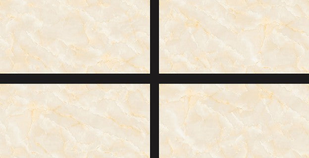 Digital Vitrified Tiles Code Macrana Onyx Gold Endless (600x1200 mm) Glossy