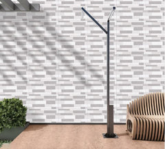 Digital Ceramic Tiles Code Marina Oasis gris (300x6000 mm) High Depth
