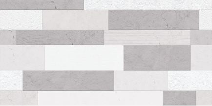 Digital Elevation Tiles Code Marina Oasis gris (300x600 mm) High Depth