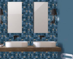Digital Moroccan Tiles Code Marine-09 (300x300mm) Matt