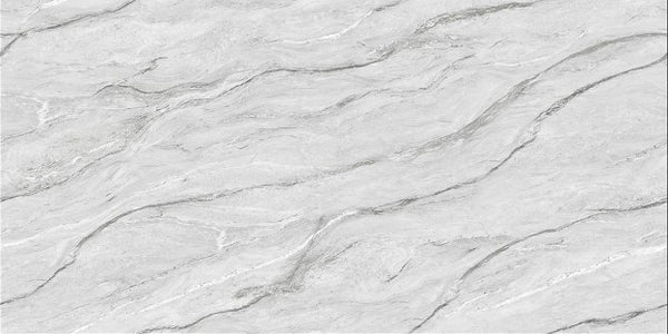 Digital Vitrified Tiles Code Mezza White Endless (600x1200 mm) Glossy