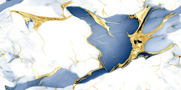 Digital Vitrified Tiles Code Mosco Blue Endless (600x1200 mm) Glossy