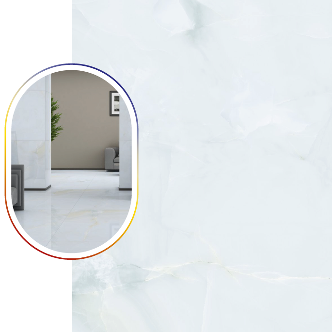 Digital Vitrified Tiles Code Ocean Galaxy (1200x1800 mm) Glossy