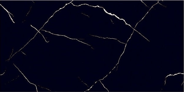 Digital Vitrified Tiles Code Ombra Black Endless (600x1200 mm) High Glossy