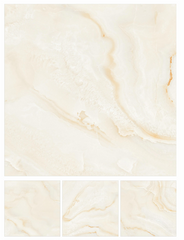 Digital Vitrified Tile Code Onice Crema (600x600 mm) Glossy