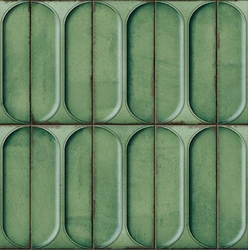 Digital Subway Tiles Code Opal Cosmo Fern (300x300mm)