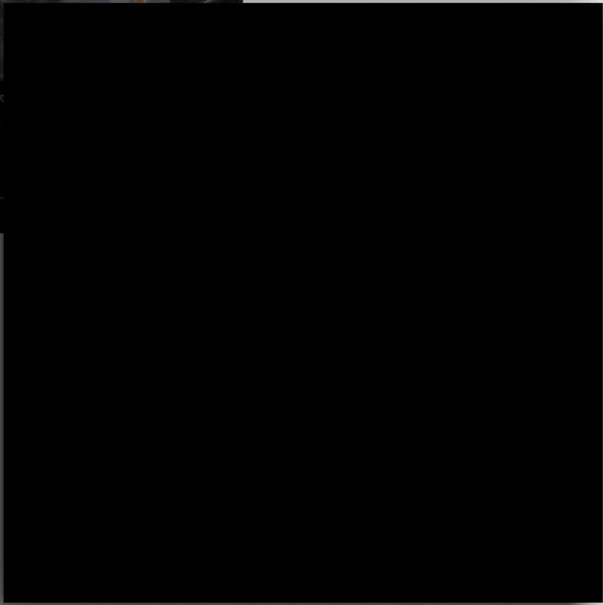 Digital Moroccan Tiles Code PLAIN BLACK (300x300mm)