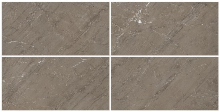 Digital Vitrified Tiles Code Polento Choco (600x1200 mm) Carving Endless
