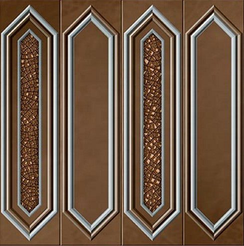 Digital Subway Tiles Code Picket Cosmo Pecan (300x300mm)