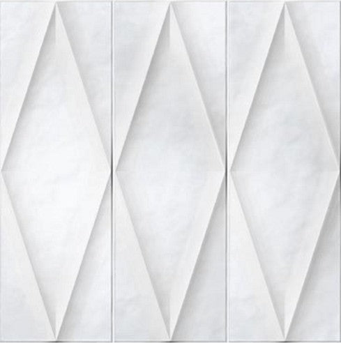 Digital Subway Tiles Code Plaka Cosmo Bianco (300x300mm)