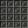 Digital Subway Tiles Code Prism Cosmo Black (300x300mm)