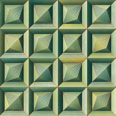 Digital Subway Tiles Code Tikal Cosmo Pine (300x300mm)