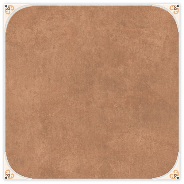 Digital Moroccan Tiles Code Raavi Brown (300x300mm)