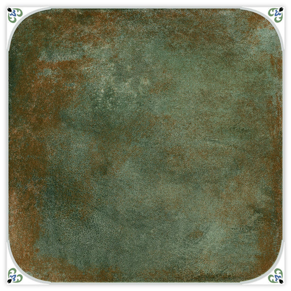 Digital Moroccan Tiles Code Raavi Green (300x300mm)