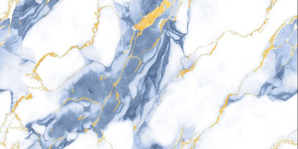 Digital Vitrified Tiles Code Roman Blue Endless (600x1200 mm) Glossy